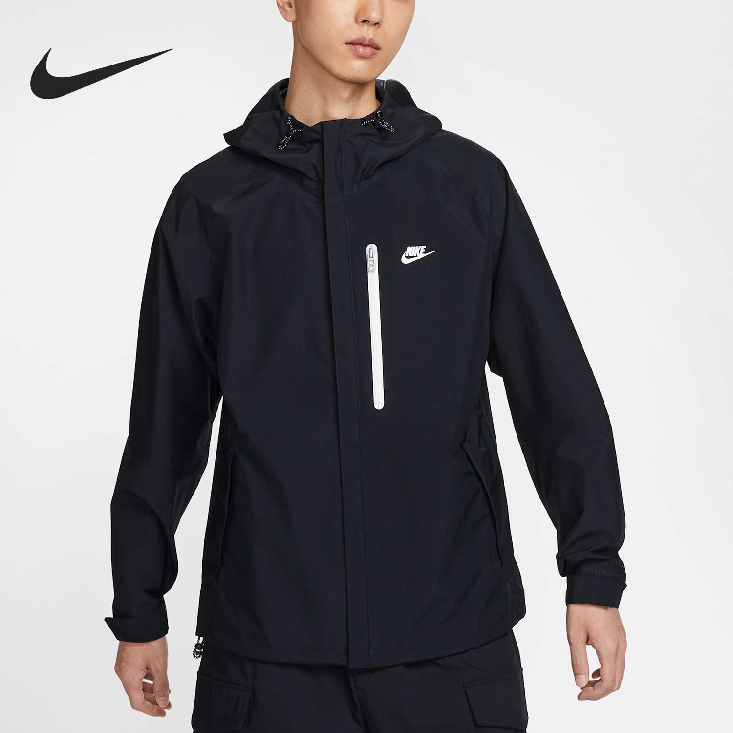 Nike/耐克正品秋季新款男士宽松户外徒步冲锋衣DM5500-010