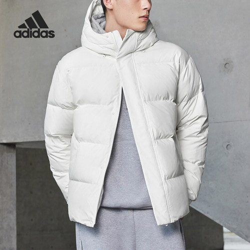 Adidas/阿迪达斯正品秋季男士经典保暖运动羽绒服外套IV7563