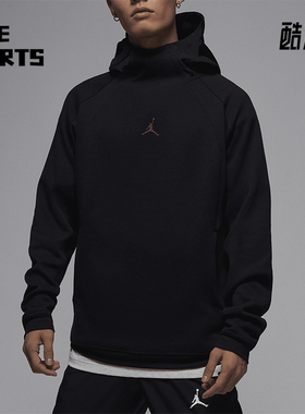 Nike/耐克正品JORDAN男士运动针织透气连帽卫衣FN5872-010