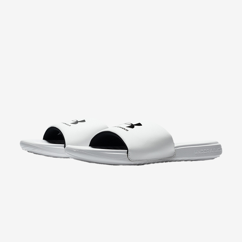 UA安德玛正品Ansa Slide 男子轻便缓震魔术贴休闲运动拖鞋3023761