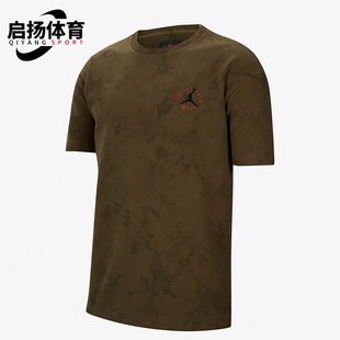 T恤百搭CN3433 Nike 简约印花透气绒面短袖 运动男士 222 耐克正品