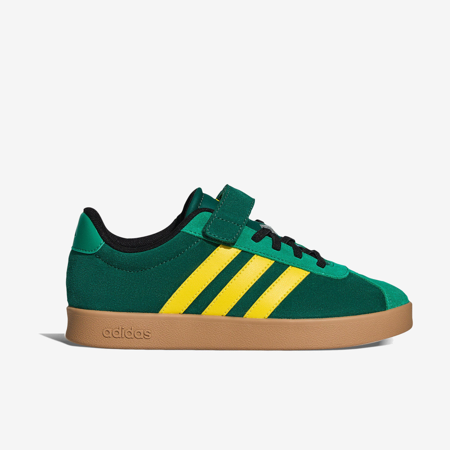 Adidas阿迪达斯正品VL COURT GCA EL儿童低帮运动鞋HQ9728