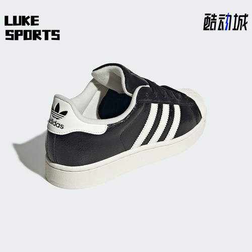 Adidas/阿迪达斯正品三叶草女士低帮运动休闲轻便防滑板鞋JS4014