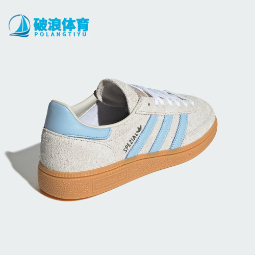 Adidas/阿迪达斯正品三叶草女士系带时尚低帮防滑休闲板鞋JS0241