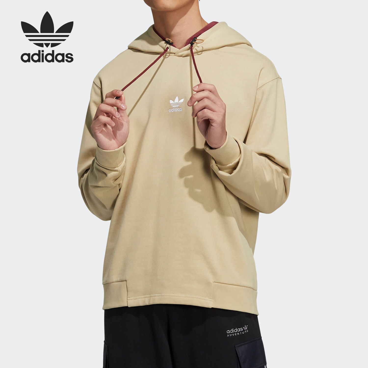 印花套頭衛衣Adidas/阿迪達斯