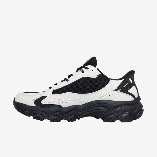 Skechers斯凯奇正品山脉男一脚蹬轻质缓震登山鞋237689-BKMT