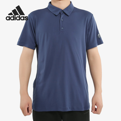 Adidas/阿迪达斯正品 CLIMACHILL 冰风透气男子网球POLO衫 CE1444