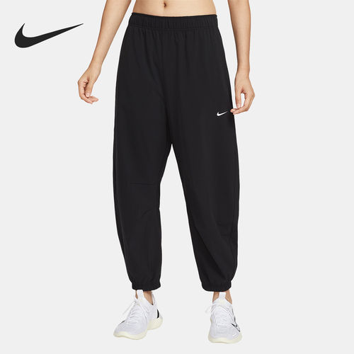 Nike/耐克正品夏季女士透气拒水高腰休闲运动梭织长裤IH8612-010