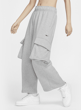 Nike/耐克正品OVERSIZE女士运动休闲宽松工装长裤FV7513-063