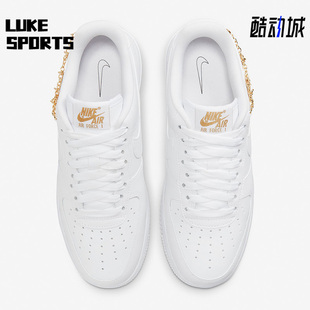 Force DD1525 耐克正品 100 运动板鞋 Air 链条女子时尚 Nike AF1