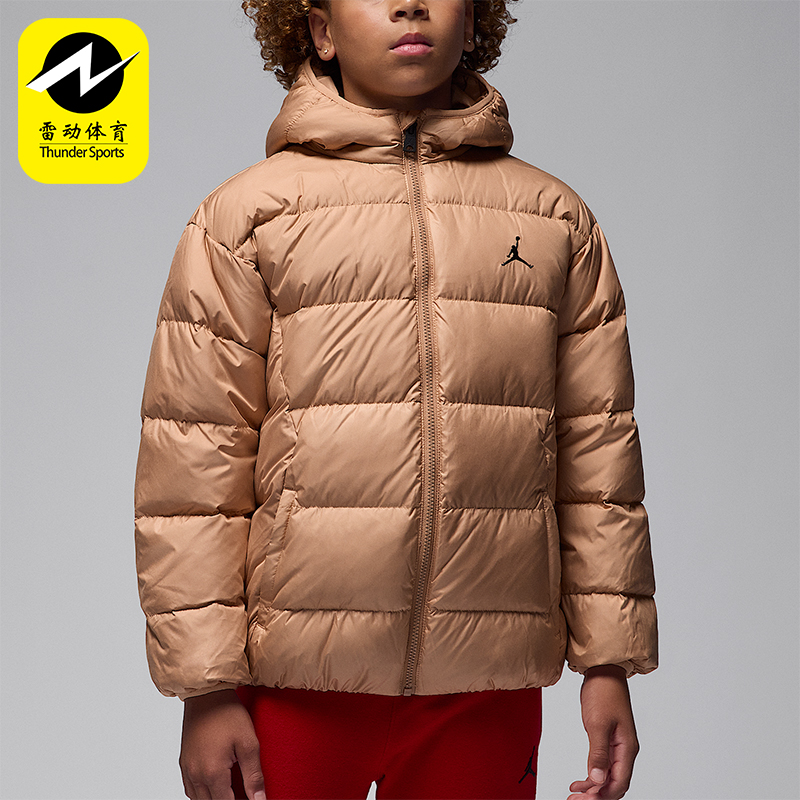 Nike/耐克正品JORDAN大童透气经典运动休闲保暖羽绒服IQ9986-200