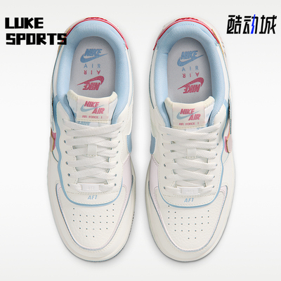 Nike/耐克正品Air Force 1女士休闲低帮系带耐磨运动鞋IQ9803-161