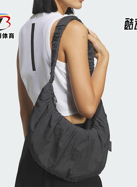 Adidas/阿迪达斯正品2026年春季女士经典运动收纳便携挎包JZ2143