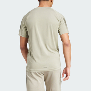 阿迪达斯官方正品 运动健身短袖 GYM TEE男士 T恤IW5871 Adidas