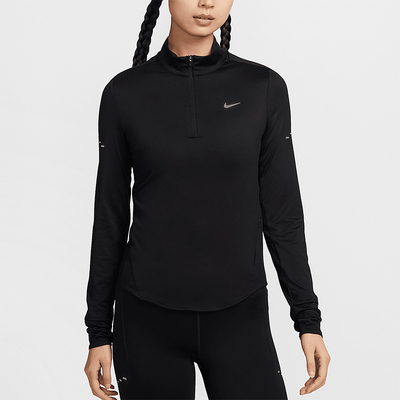 Nike/耐克正品Swift Dri-FIT 女士半拉链长袖T恤HQ0500-010