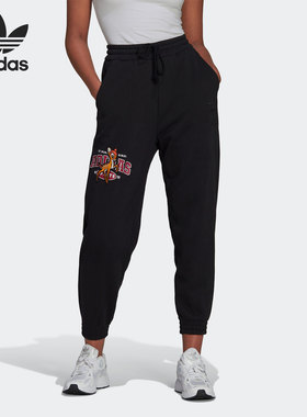 Adidas/阿迪达斯正品三叶草Disney小鹿斑比女子运动裤HE6859
