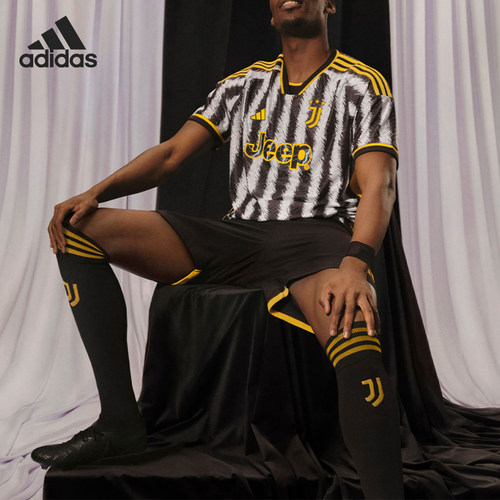 Adidas/阿迪达斯官方正品尤文图斯球员版足球男子运动短袖HR8248
