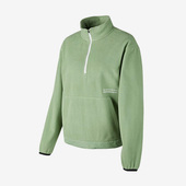 女子时尚 新款 保暖宽松半拉链休闲卫衣 斯凯奇正品 Skechers