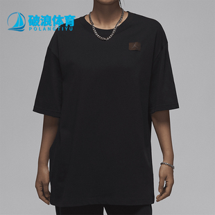 宽松圆领休闲运动短袖 Nike 耐克正品 JORDAN女士时尚 010 T恤HM4373