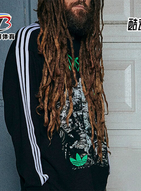 Adidas/阿迪达斯正品LONGLSEEVE KORN三叶草男士T恤IW7523