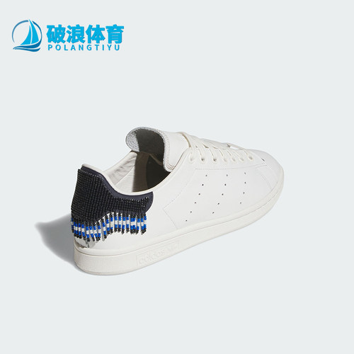 Adidas/阿迪达斯正品2025三叶草男女日常透气低帮系带板鞋JR0022