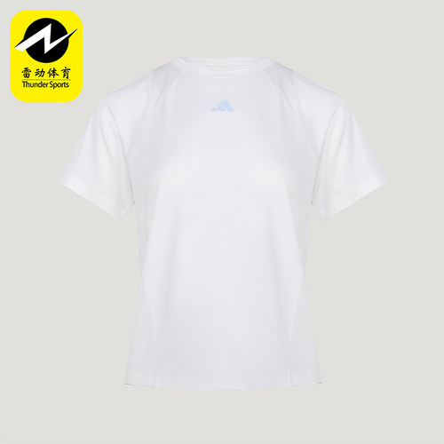 Adidas/阿迪达斯正品COLSENSETE新款女白色运动经典短袖T恤IA6099