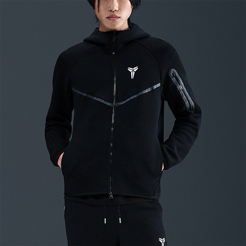Nike/耐克正品Tech Fleece男士运动针织连帽户外外套IB2714-010