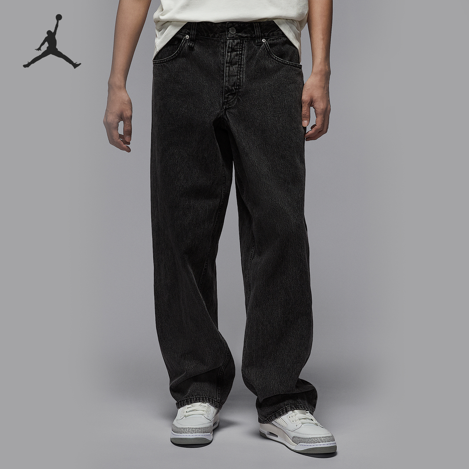 Nike/耐克正品Air Jordan男士梭织时尚宽松长裤HF9292-010