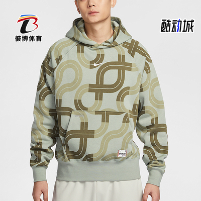耐克男士加绒印花卫衣