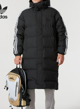 Adidas/阿迪达斯官方正品三叶草男士保暖防风运动羽绒服JD3749