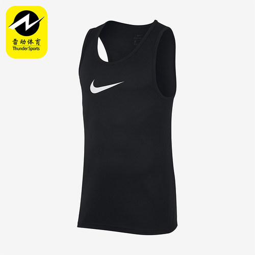 Nike/耐克正品JORDAN空新款黑色运动休闲经典背心T恤AJ1432-010