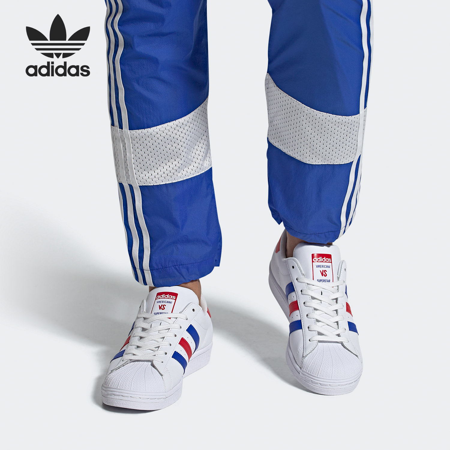 休闲板鞋Adidas/阿迪达斯低帮