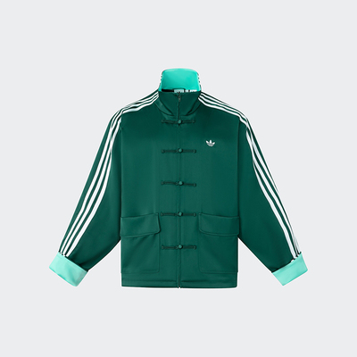 阿迪达斯男女新中式盘扣运动外套