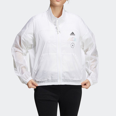 阿迪达斯薄款女子夏季夹克