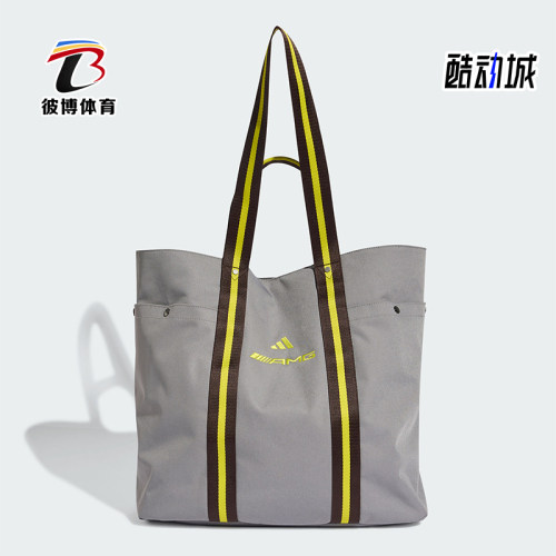 Adidas/阿迪达斯正品Mercedes-AMGPetronas新款经典托特包KQ8362