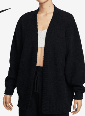 Nike/耐克正品2024新款女士Oversize 风针织开衫FZ1712-010
