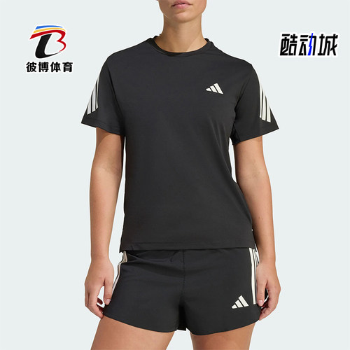 Adidas/阿迪达斯正品ADI365 T-SHIRT女士经典针织运动短袖JZ5114