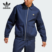 运动夹克外套IR7583 三叶草男子简约时尚 Adidas 阿迪达斯正品