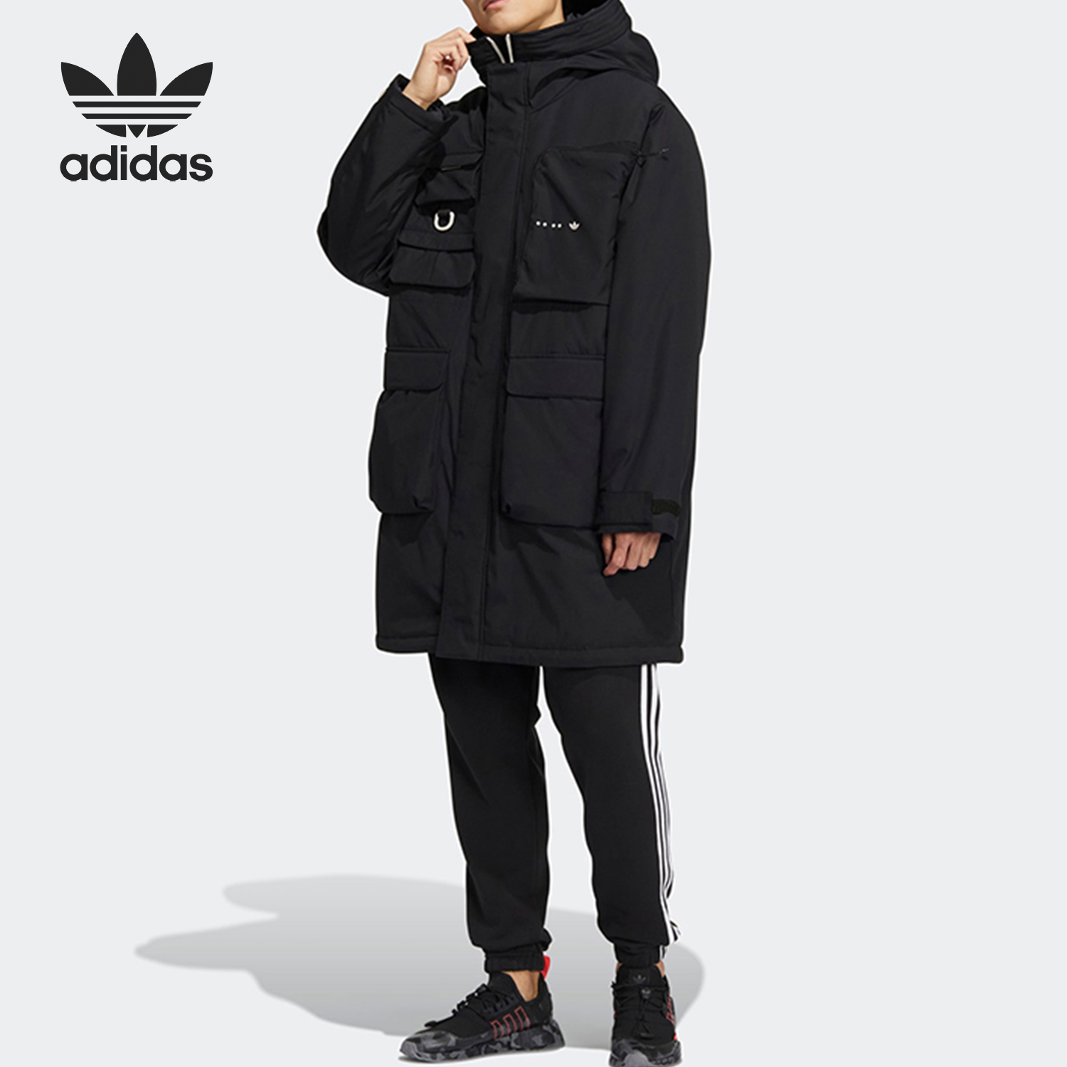 中长款棉服Adidas/阿迪达斯