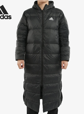 Adidas/阿迪达斯正品当季新款男子长款保暖运动羽绒服EH3969
