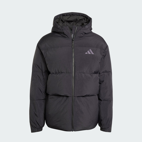 连帽常规Adidas阿迪达运动羽绒服