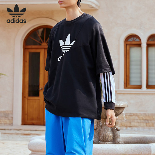 Adidas/阿迪达斯三叶草男子短袖