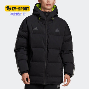 阿迪达斯正品 JK冬季 TAN DOWN 男足球运动羽绒服FS5065 REV Adidas