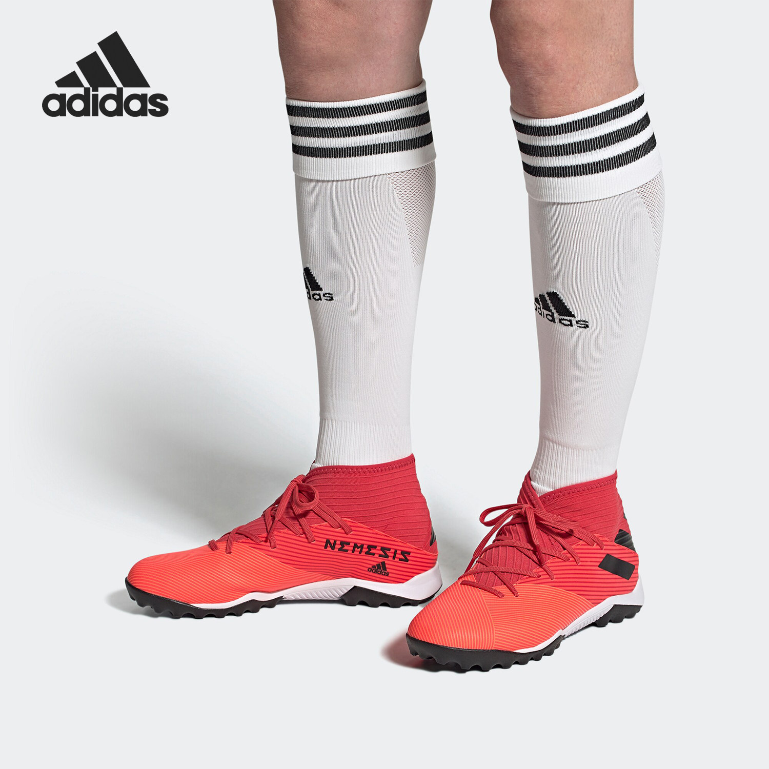 Adidas/阿迪达斯正品 NEMEZIZ 19.3 TF男子训练足球运动鞋 EH0286