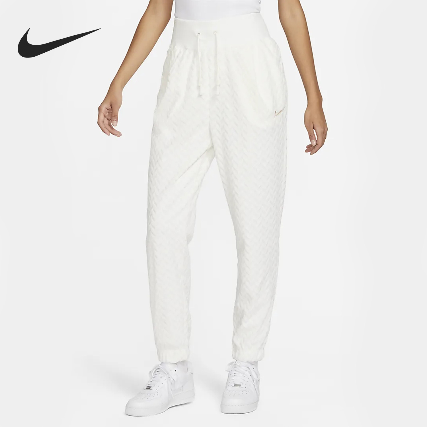 Nike/耐克正品秋冬新款女子休闲运动保暖束脚长裤DR2179-133