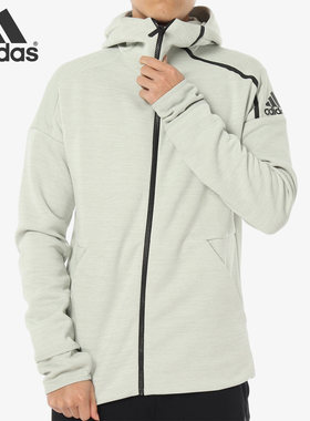 Adidas/阿迪达斯正品男子复古宽松连帽夹克休闲运动外套CY9903