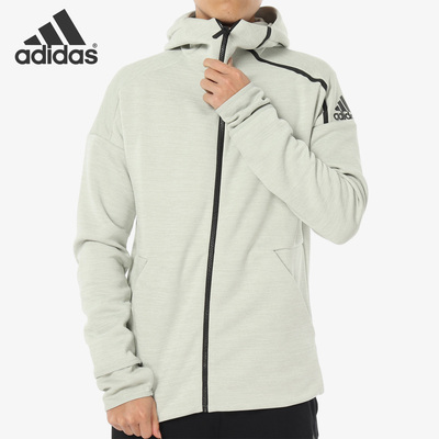 Adidas/阿迪达斯正品男子复古宽松连帽夹克休闲运动外套CY9903