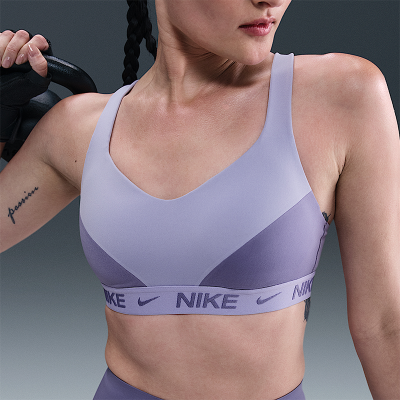 Nike/耐克正品Indy High Support女士透气跑步运动内衣FD1069-533