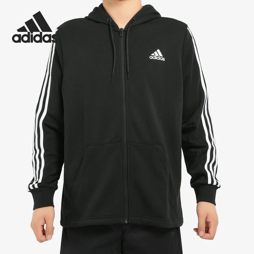 Adidas/阿迪达斯正品 当季新款 男子运动休闲连帽夹克外套 DT9896