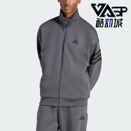 Adidas/阿迪达斯正品M FI 3S TT男士轻盈立领运动休闲夹克KD5235